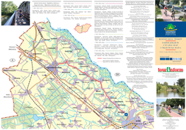 Kerékpáros Térkép Fahrradkarte Cycling Map