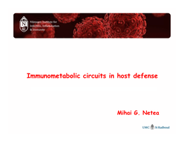 Immunometabolism Netea 2016 Online Version