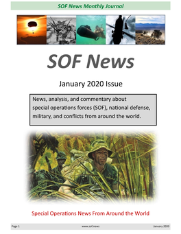 SOF News Journal January 2020