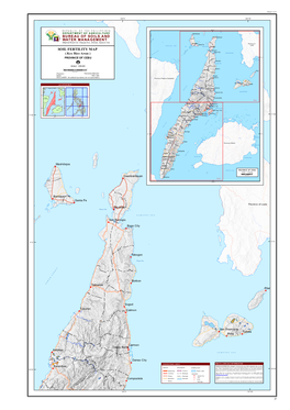 SOIL FERTILITY MAP N N a H C Bogo City N O CAMOT ES SEA CA a ( Key Rice Areas ) IL