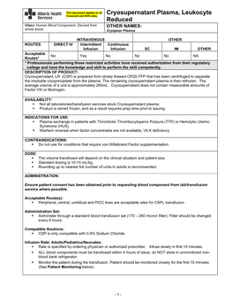 Component Info