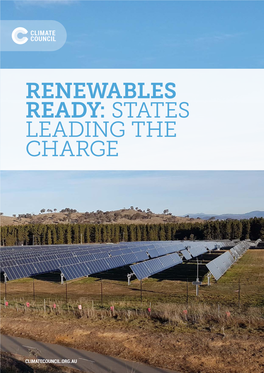 Renewables Ready: States Leading the Charge