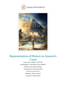 Representation of History in Assassin's Creed