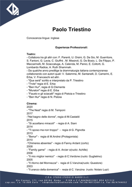 Paolo Triestino