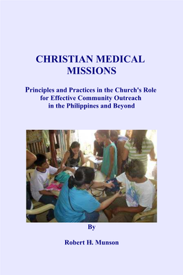 Christian Medical Missions Book Rev C