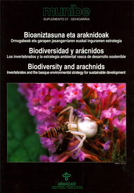 Bioaniztasuna Eta Araknidoak = Biodiversidad Y Arácnidos
