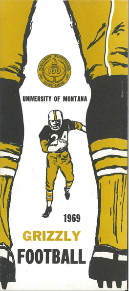 Grizzly Football Yearbook, 1969