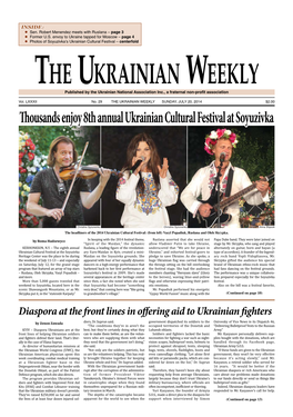 The Ukrainian Weekly 2014, No.29