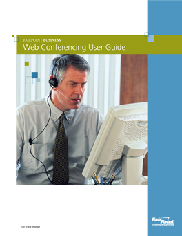 Web Conferencing User Guide