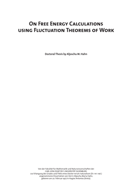 On Free Energy Calculations Using Fluctuation Theorems of Work
