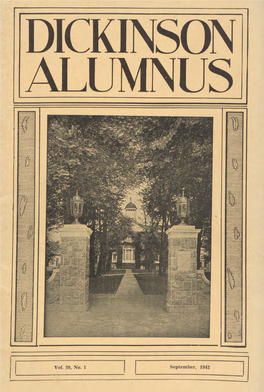 Dickinson Alumnus, September 1942