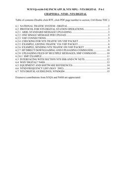 Nts Mpg - Nts Digital P 6-1 Chapter 6 - Ntsd - Nts Digital