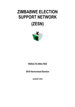 Analysis Results by Polling Station