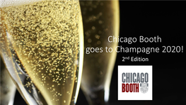 La Maison Penet of Champagne Invite You to the Second Edition of the « Chicago Booth Goes to Champagne » Experience, on 27-28 June