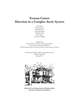 Direction in a Complex Arctic System