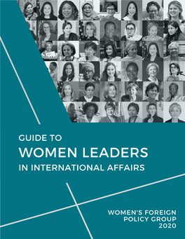 Guide to Women Leaders in International Affairs