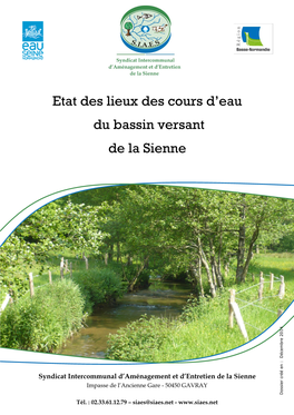 Etat Des Lieux Des Cours D'eau Du Bassin Versant De La Sienne