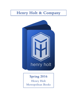 Henry Holt and Co