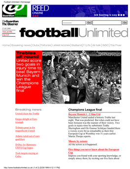 Football Unlimited | Homepage