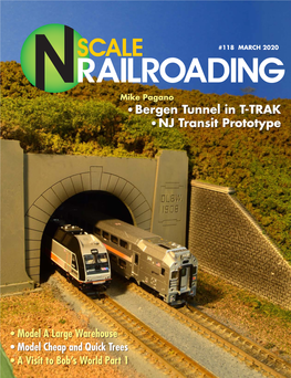• Bergen Tunnel in T-TRAK • NJ Transit Prototype