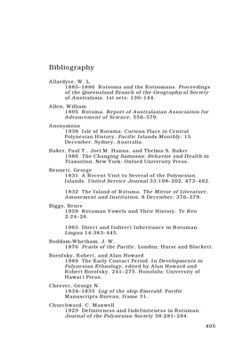 Bibliography