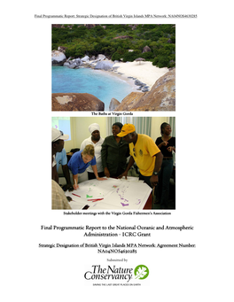 Strategic Designation of British Virgin Islands MPA Network: NA04NOS4630285