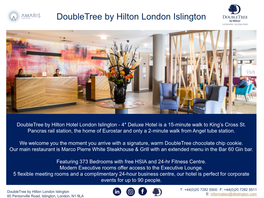 Doubletree by Hilton London Islington