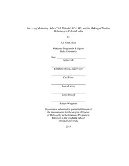 Ali Mian Dissertation 2015