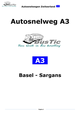 Autosnelweg A3 A3