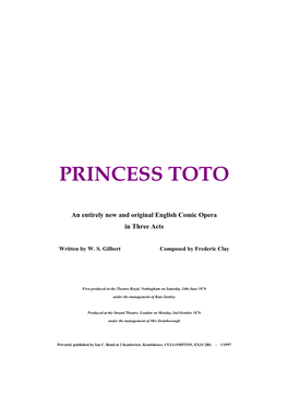 Princess Toto