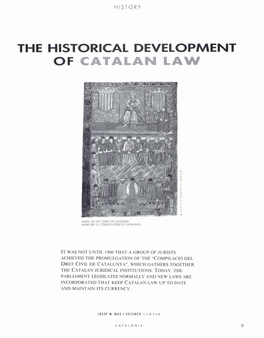 The Historical Development O F Catalan