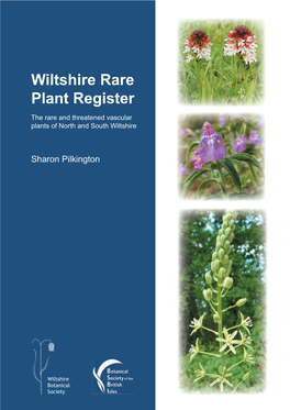 Wiltshire Rare Plant Register