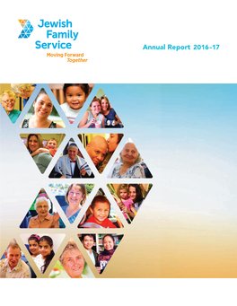 Annual Report 2016 –17 “A Community Is Too Heavy to Carry Alone” – Deuteronomy Rabbah 1:10