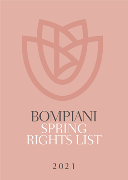 Bompiani Spring Rights List