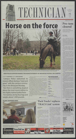 The Student Newspaper of North Carolina State University Since 1920 Q