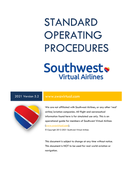 Standard Operating Procedures