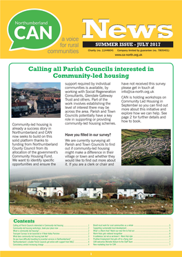 Calling All Parish Councils Interested in Community-Led Housing