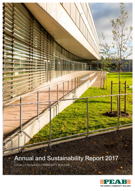 Peab's Annual and Sustainability Report 2017