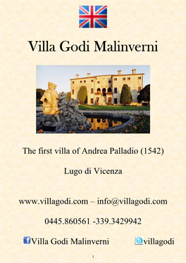 Villa Godi Malinverni