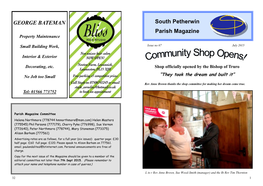 GEORGE BATEMAN South Petherwin Parish Magazine