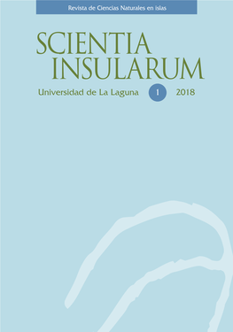 Revista Scientia Insularum 01 (2018)