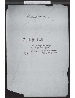 Gurlitt Collection Documents