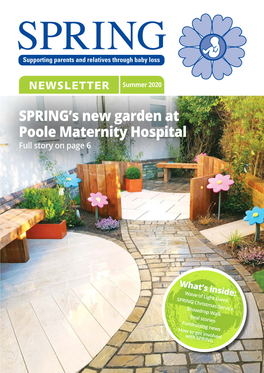 SPRING's New Garden at Poole Maternity Hospital