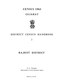 District Census Handbook, 2 Rajkot