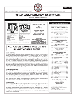 Texas A&M Women's Basketball