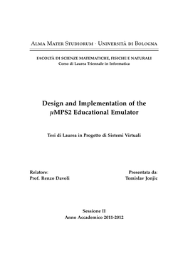 Design and Implementation of the PMPS2 Educational Emulator