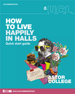 HOW to LIVE HAPPILY in HALLS Quick Start Guide