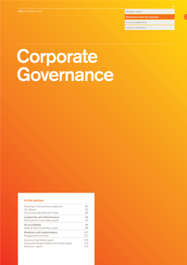 Corporate Governance