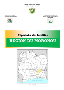 Région Du Moronou