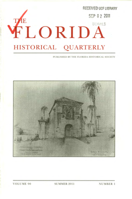 The Florida Historical Quarterly Published by the Florida Historical Society